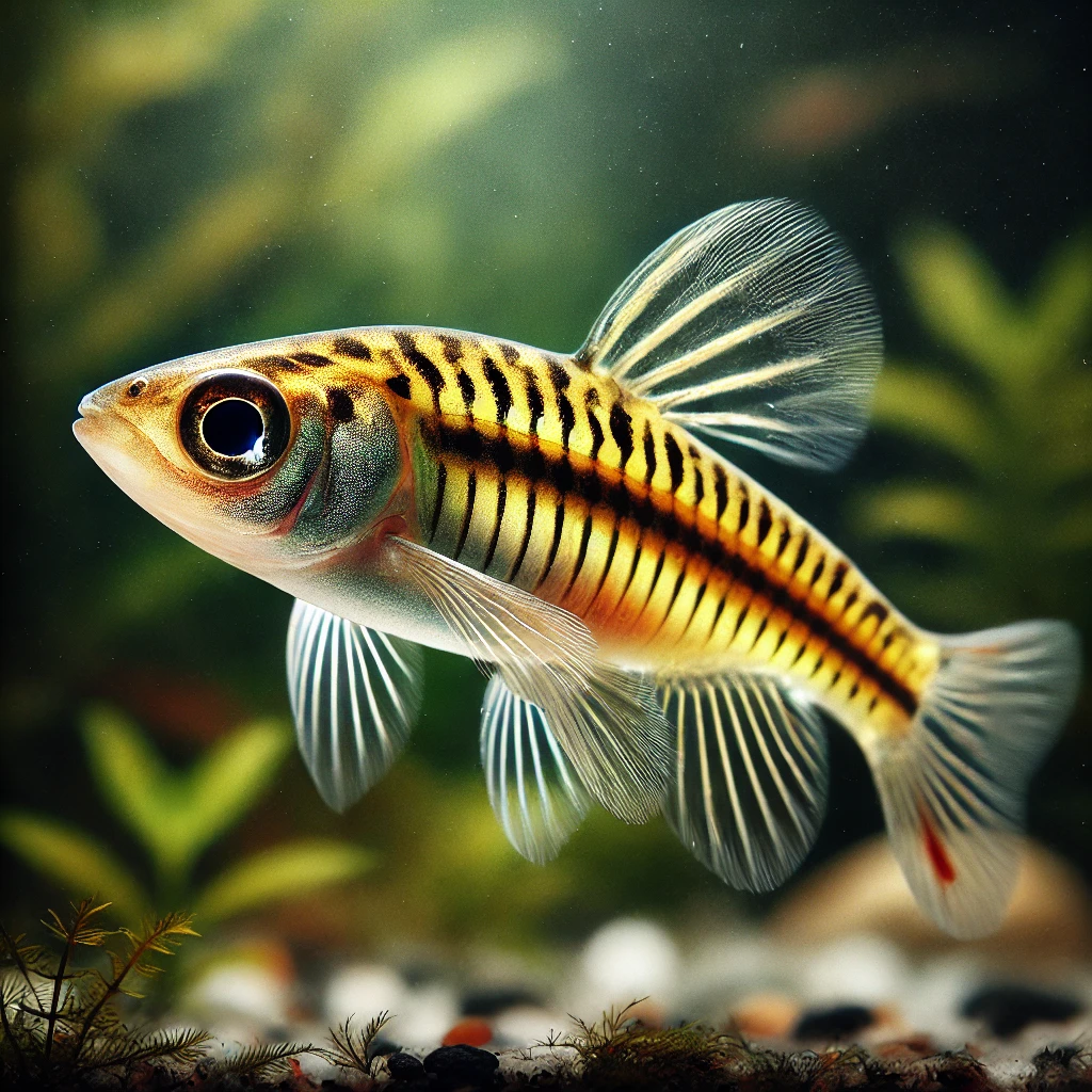 Barbus gelius (Bebaard)