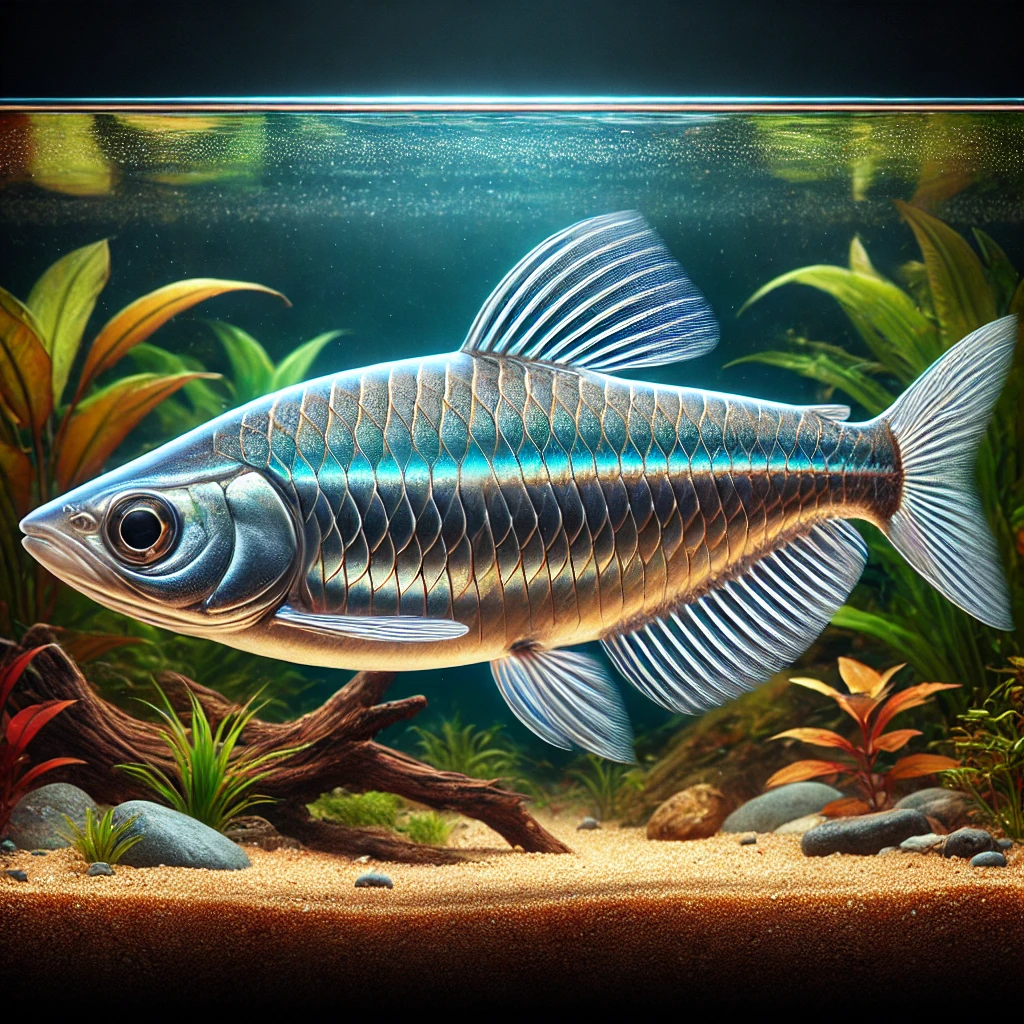 Barilius christyi (Gouden mond)