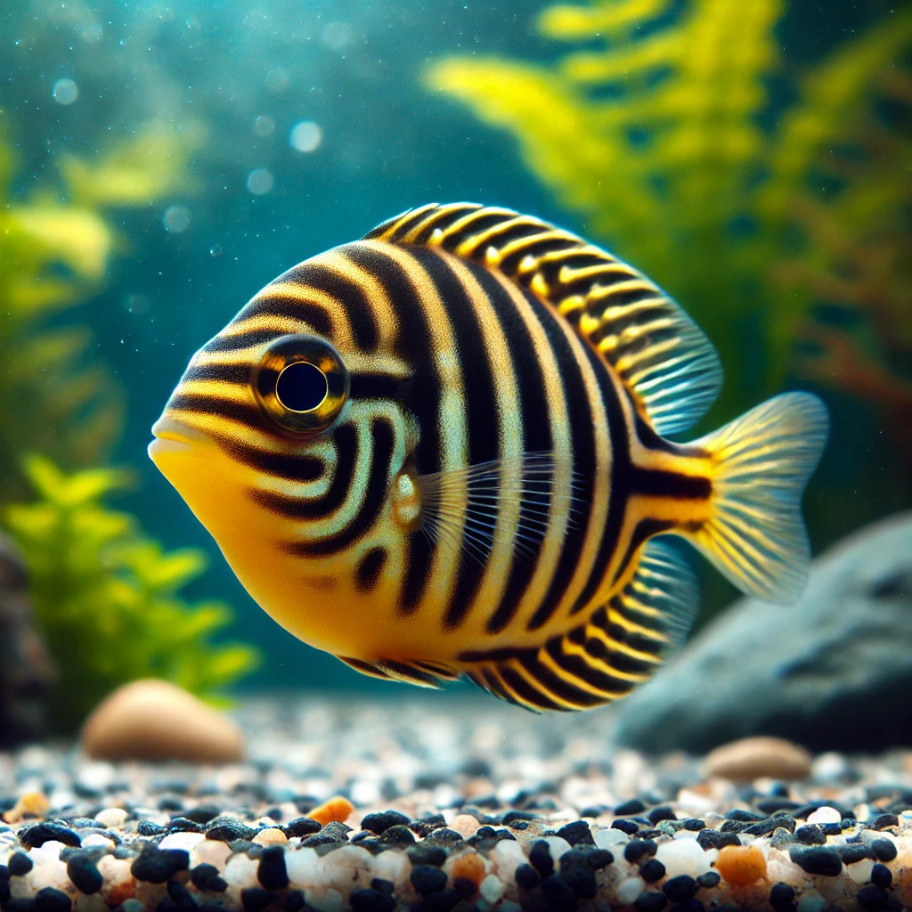 Brachygobius doriae (Bijenvis, hommelvis)