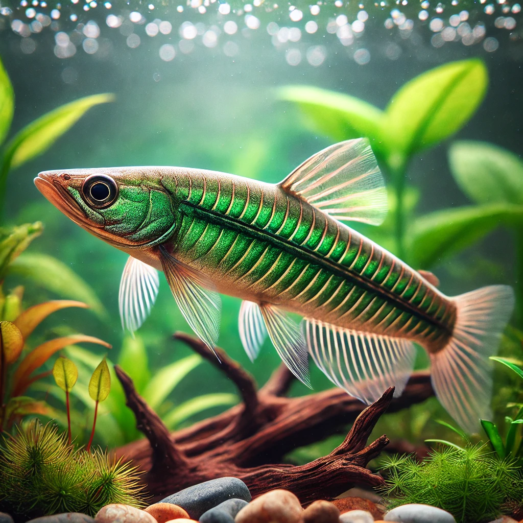 Brochis splendens (Smaragd)