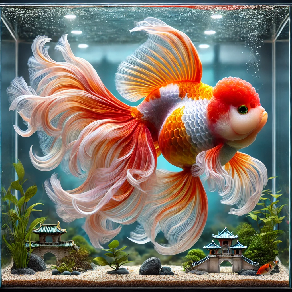 Carassius auratus japona... Japanse goudvis
