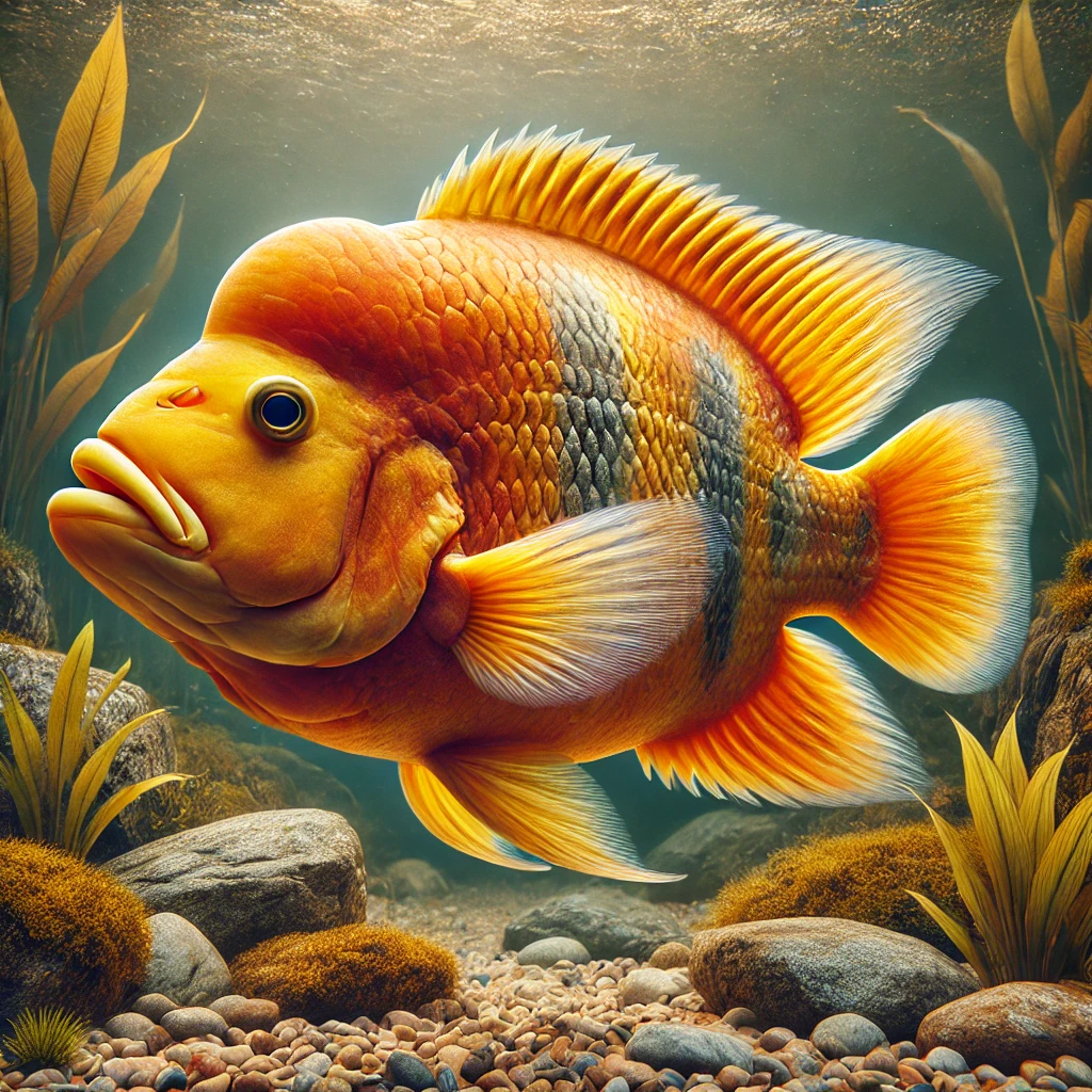 Cichlasoma citrinellum rode Duivel