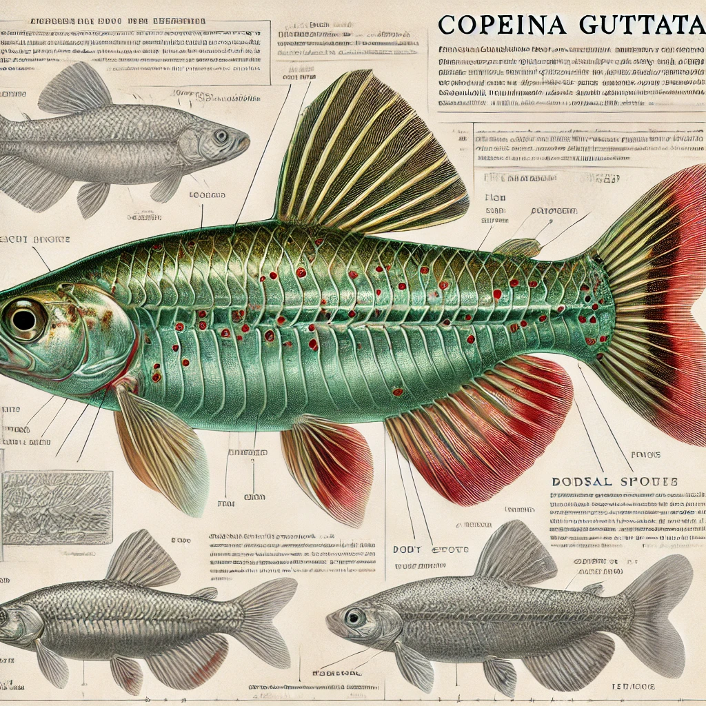 Copeina guttata Roodcopéina