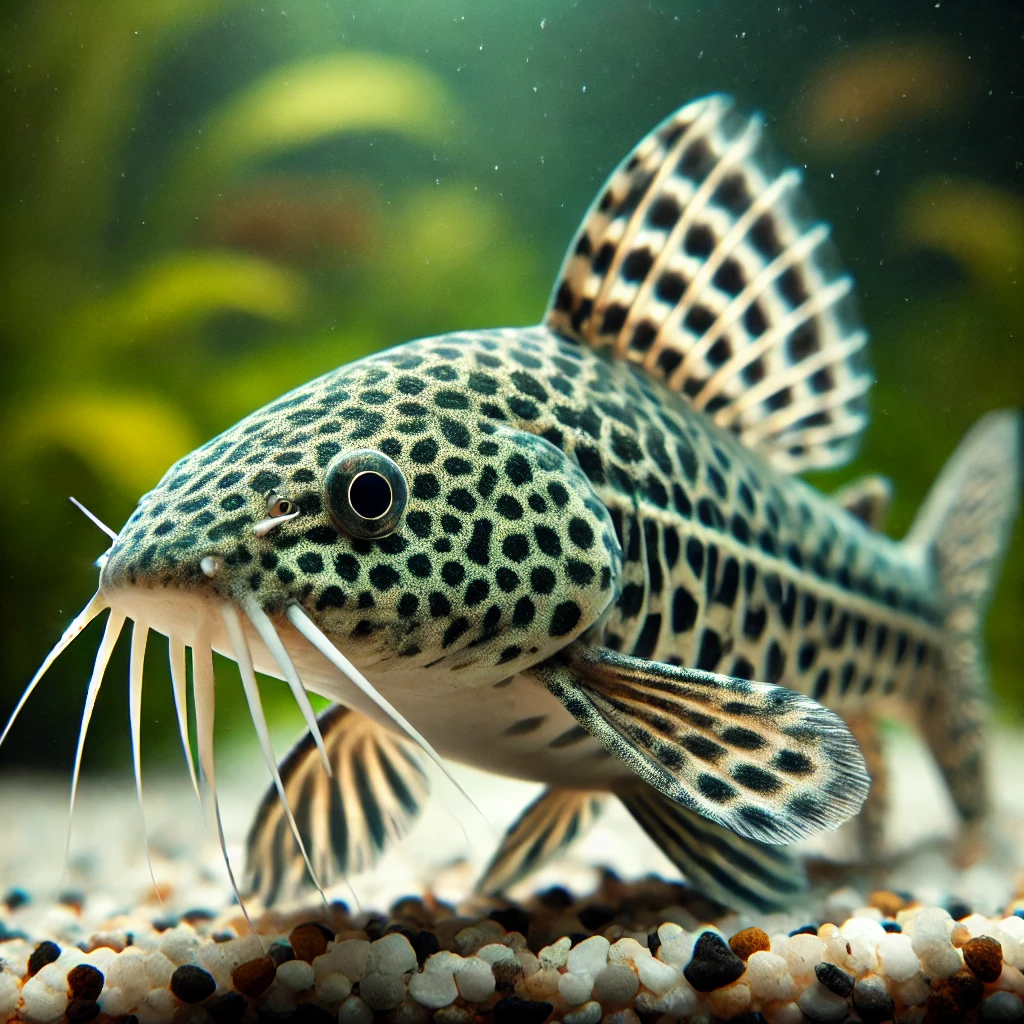 Corydoras paleatus Peperig