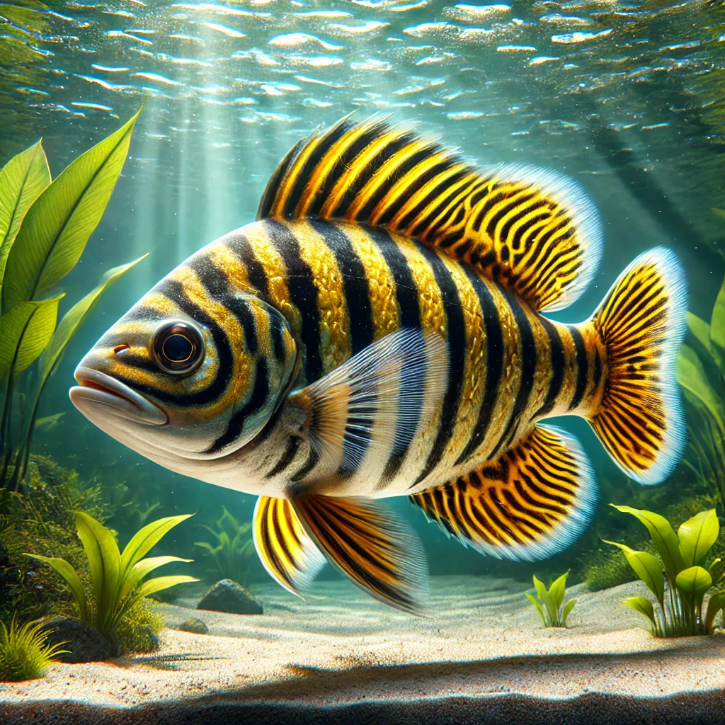 Datnioides microlepis (Tijgerpaal)