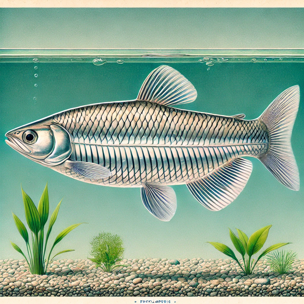 Distichodus affinis (Rode vinnen distichodus)