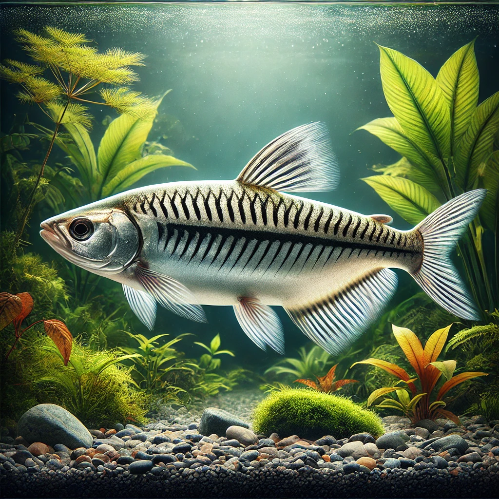 Distichodus lussoso Lange neusdistit