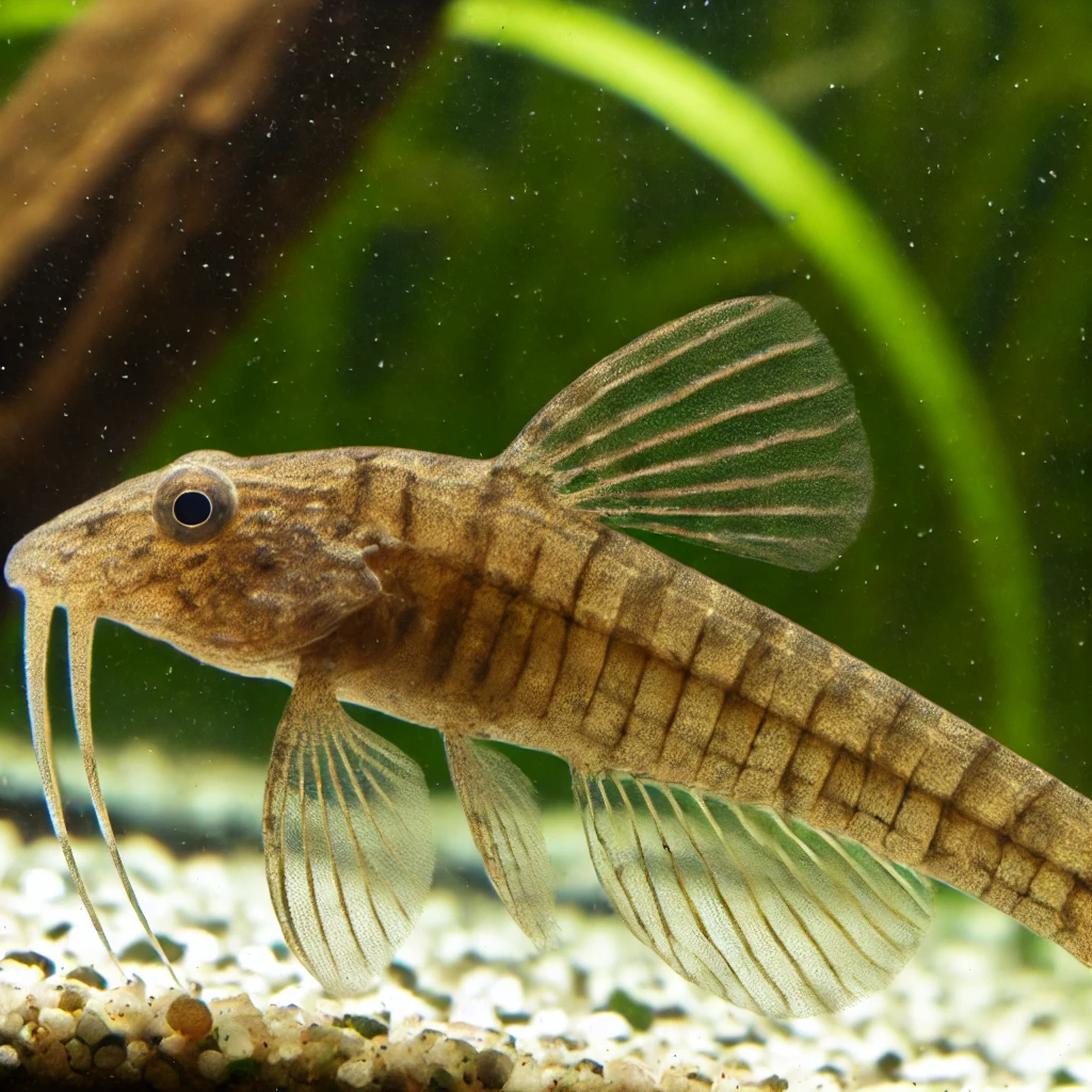 Farlowella acus Gewone naaldmeerval