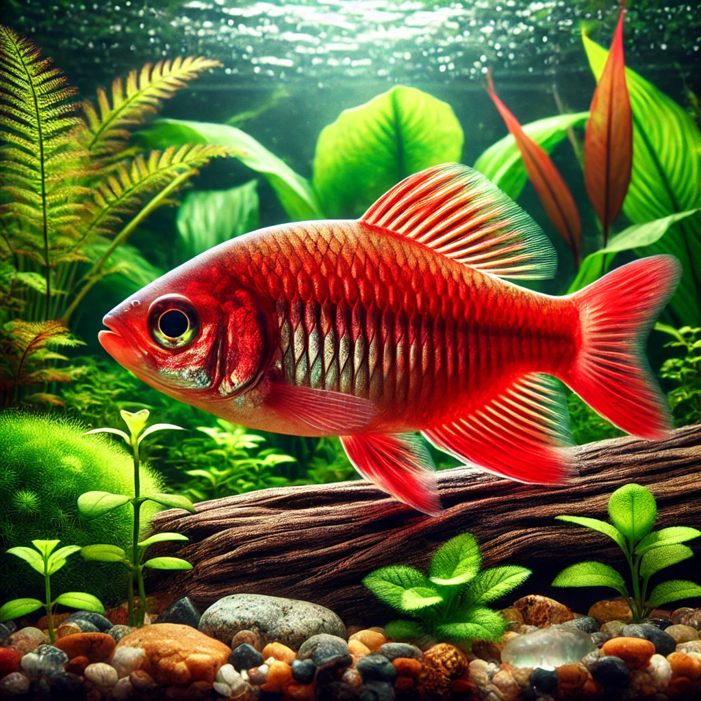 Glossolepis incisus (Nieuw -Guinea Rainbow Fish)