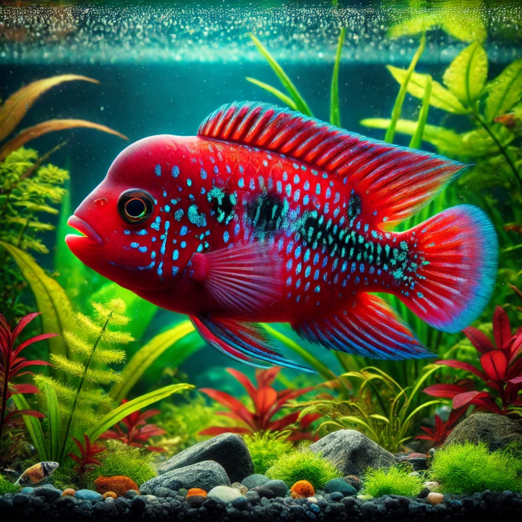 Hemichromis bimaculatus Cichlid juweel
