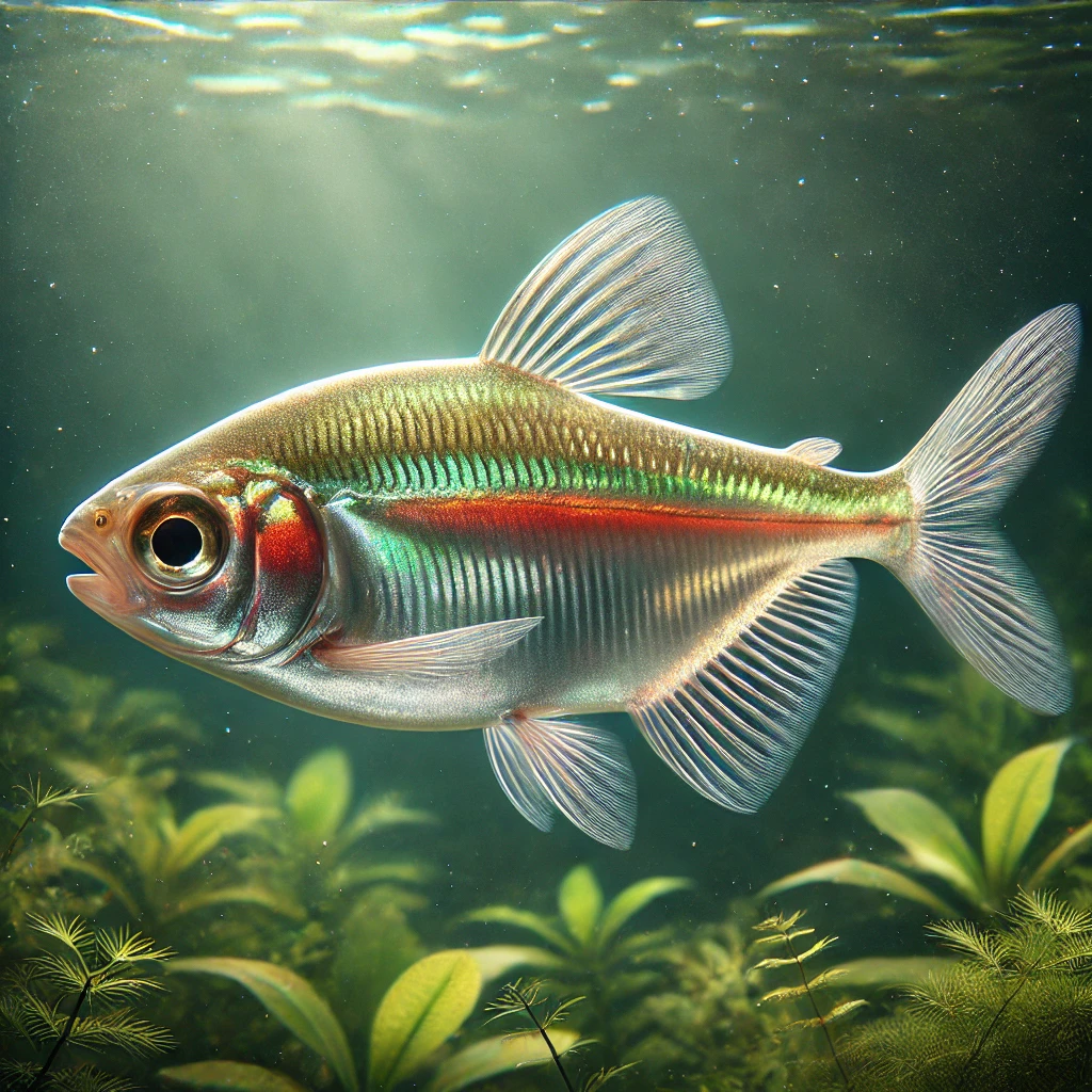 Hemigrammus ocellifer Positie