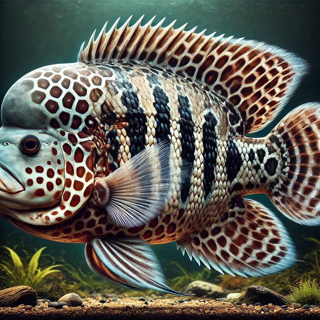 Heros managuense Cichlid van Managua