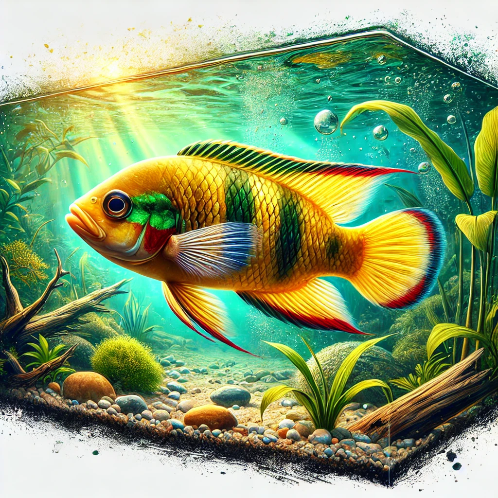 Hyphessobrycon pulchripinnis (Citroen tetra)