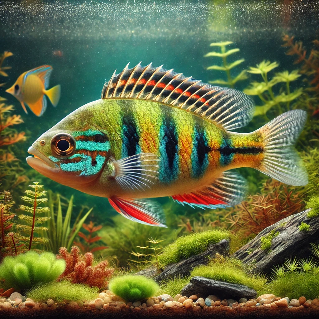 Jordanella floridae (Florida Jordanelle)