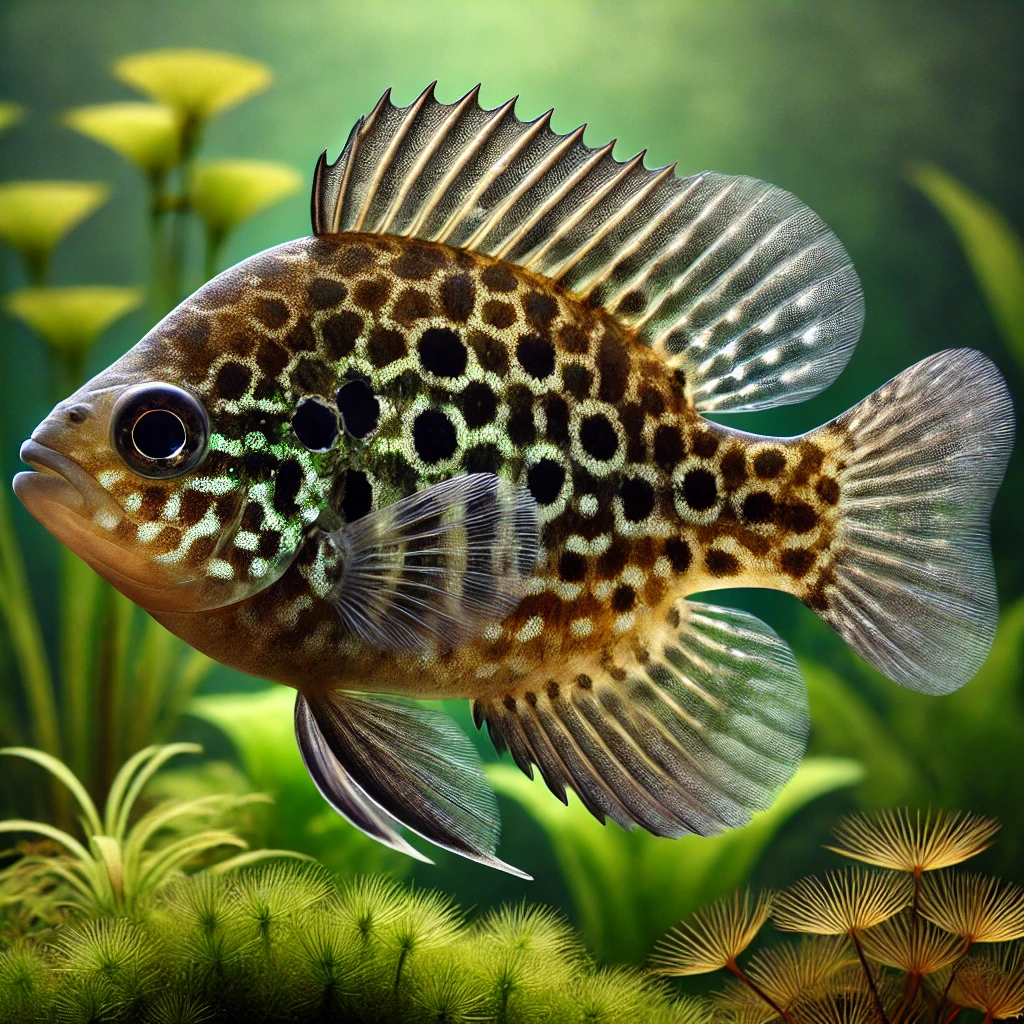 Lepomis punctatus Punt zonnepaal