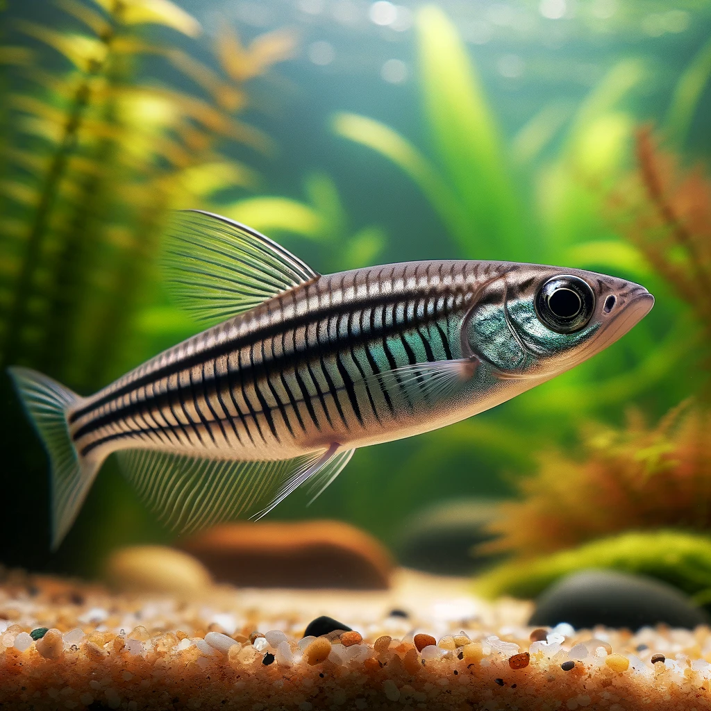 Leptobarbus hoeveni (Gigantische baard)