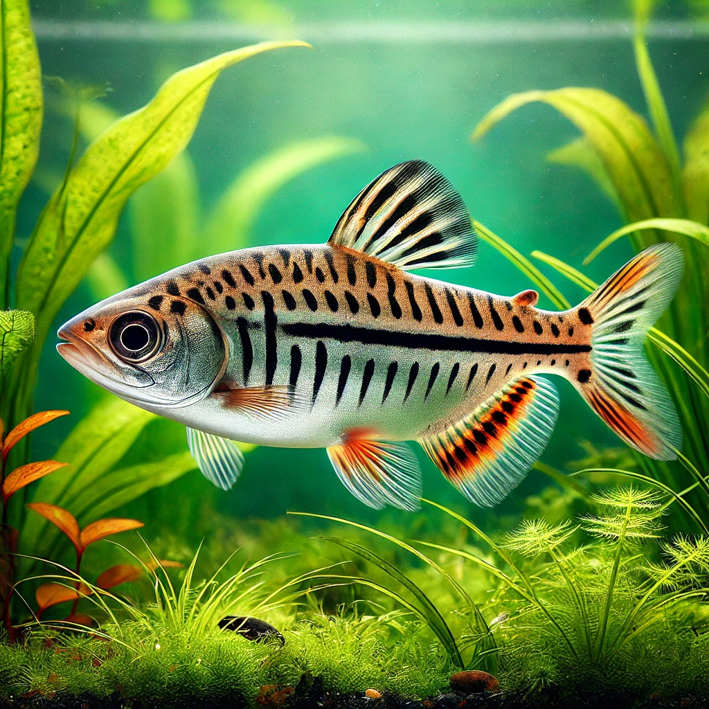 Mesonauta festiva (Cichlid -vlag)