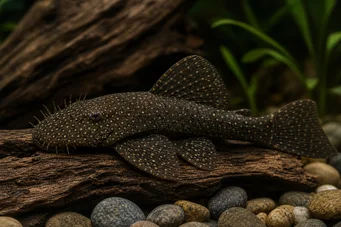 Ancistrus temmincki Blauwe meerval
