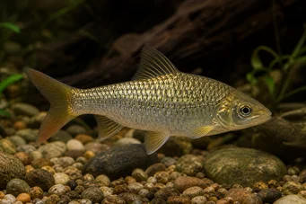 Barbus dorsalis (Bebaarde dorsalis)