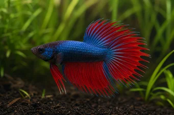Betta splendens queue de peigne bestrijden