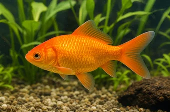 Carassius auratus poisson (Komeet)