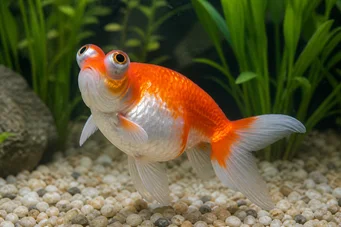 Carassius auratus uranoscope (Uranoscoop)
