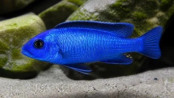 Scianochromis fryeri (Elektrisch blauw)