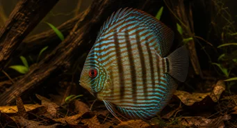 Symphysodon aequifasciatus (Discus Brown)