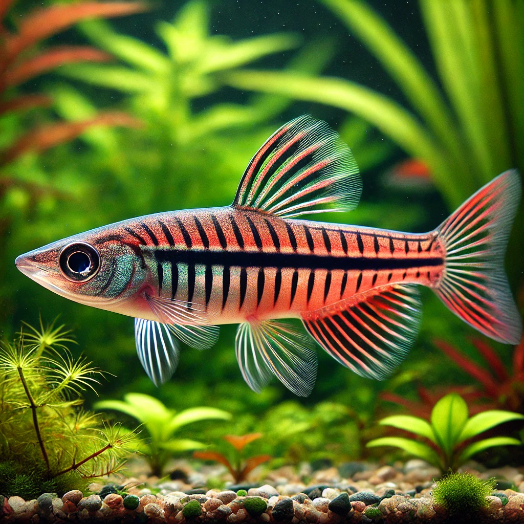 Nannostomus beckfordi Potlood