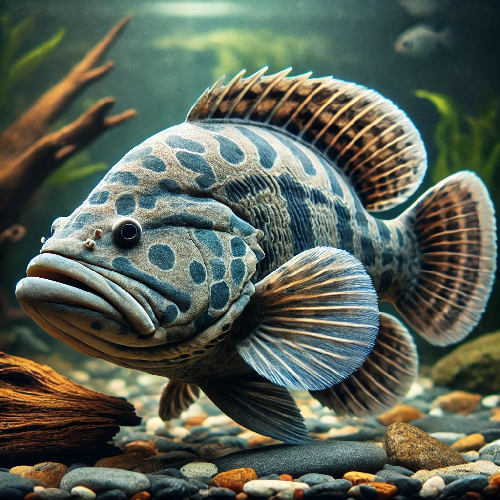 Panaque suttoni Panaque met blauwe ogen