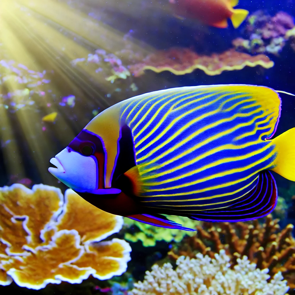 Pomacanthus imperator Keizer Angel