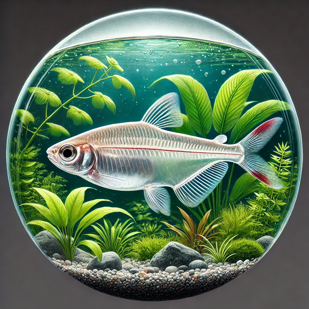 Prionobrama filigera Roodstaartglazen karakte...