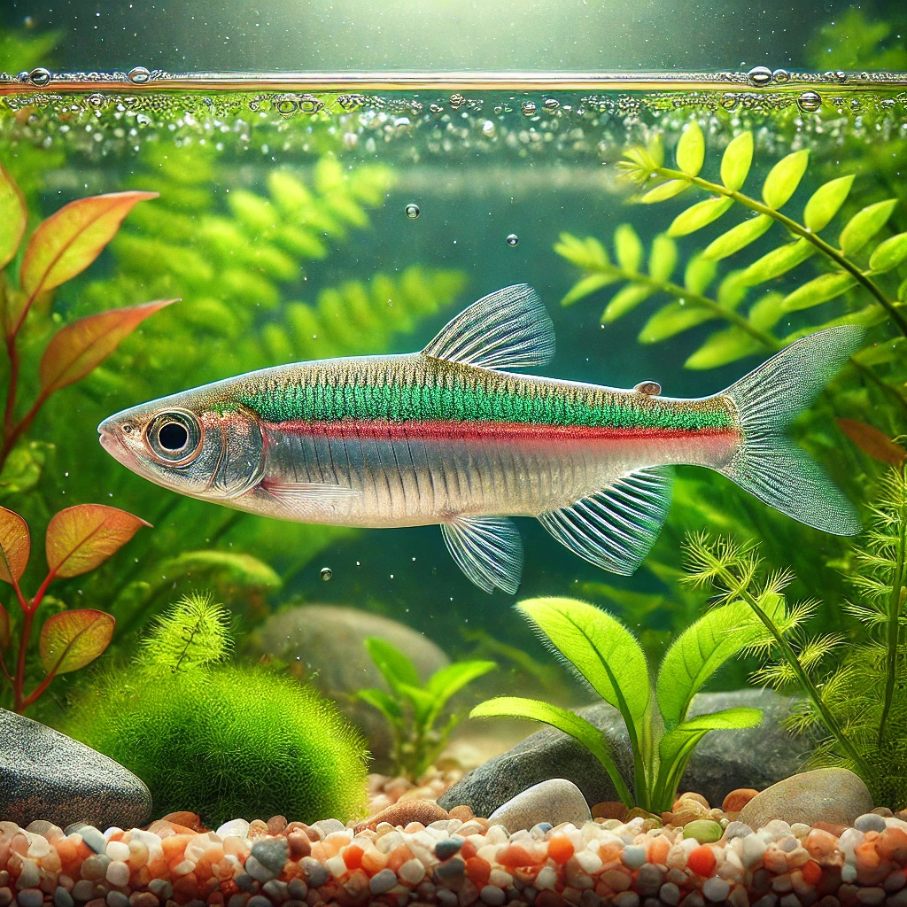 Rasbora borapetensis Roodstaart