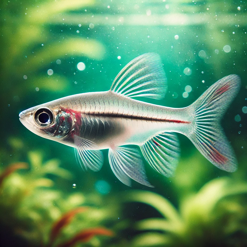 Rasbora dorsiocellata (Rasbora bij Ocelle)