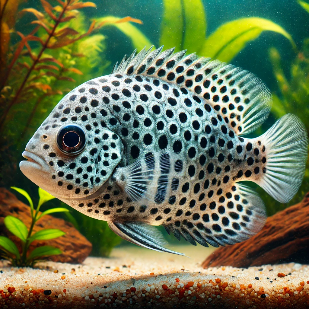 Scatophagus argus Schieterij