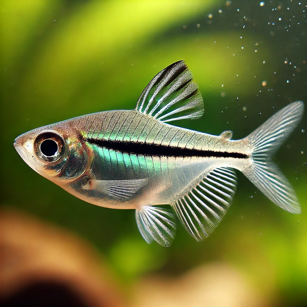 Thayeria boehlkei Pinguïnvissen